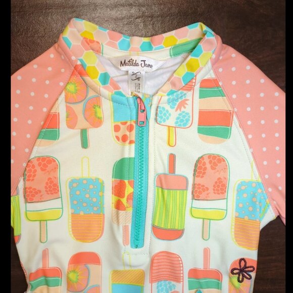2 Matilda Jane Dancing Popsicles swimsuit The Dream Catcher Collection - Picture 4 of 7